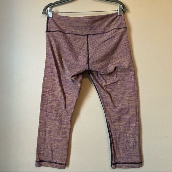 Lululemon Wunder Under High-Rise 21" Edged Stripe Jacquard Blueprint Royal Ruby - Picture 5 of 14